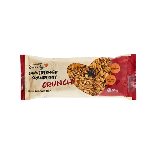 [442099] GRANDMA EMILY CRUNCH BAR - CRANBERRY