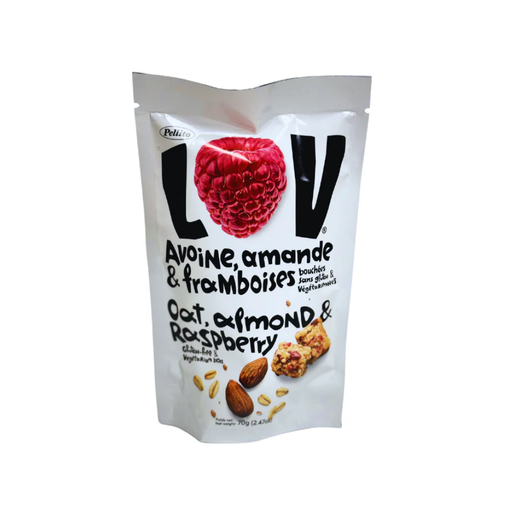 [446917] LOV OAT ALMOND RASPBERRY BITES