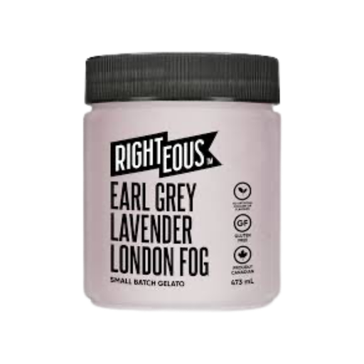 [451436] Righteous Earl Grey Lavender London Fog Gelato 473ml