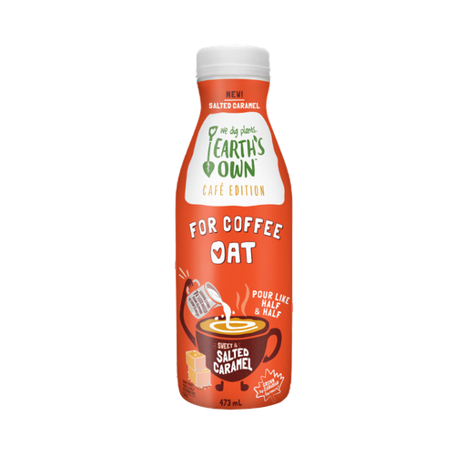 [454972] Earth's Own Salted Caramel Oat Coffee Creamer 946Ml