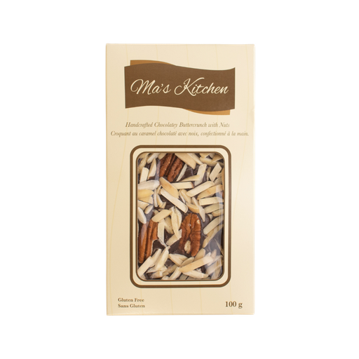 [458388] MA'S KITCHEN WHITE CHOCOLATE CRUNCH BAR 100G