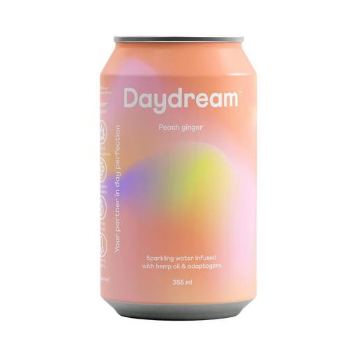 [458789] DAYDREAM PEACH GINGER SPARKLING WATER 355ML