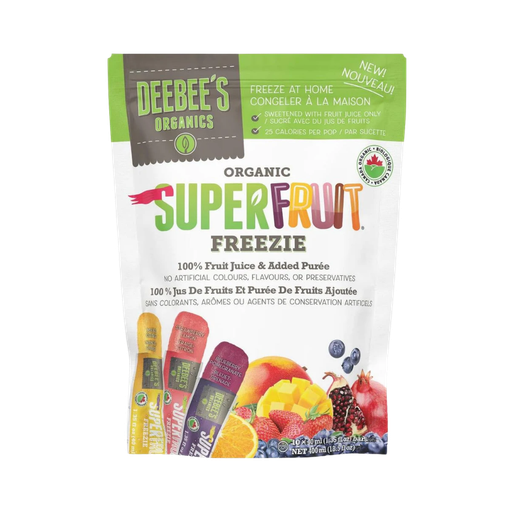 [459490] Deebee's Organic Superfruit Tropical Freezeies 400Ml