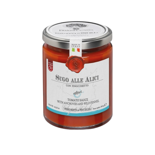 [462826] Cutrera Tomato Sauce Achovies & Wild Fennel 266Ml