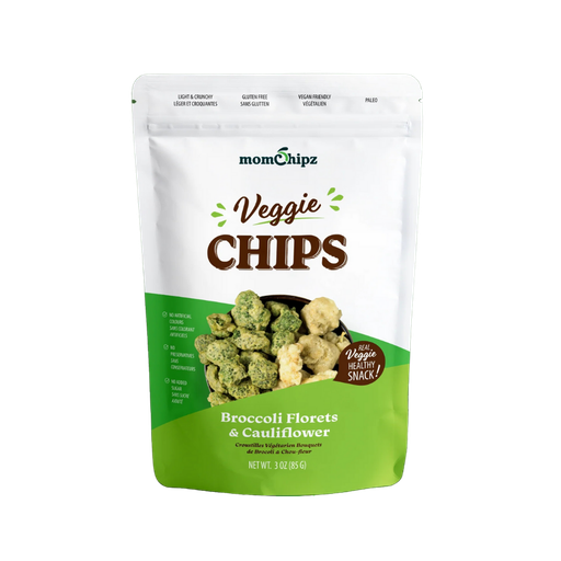 [463626] MOMCHIPZ  MOMCHIPZ BROCCOLI AND CAULIFLOWER 85G