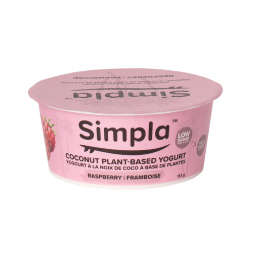 [465732] Simpla Coconut Yogurt Raspberry 113g