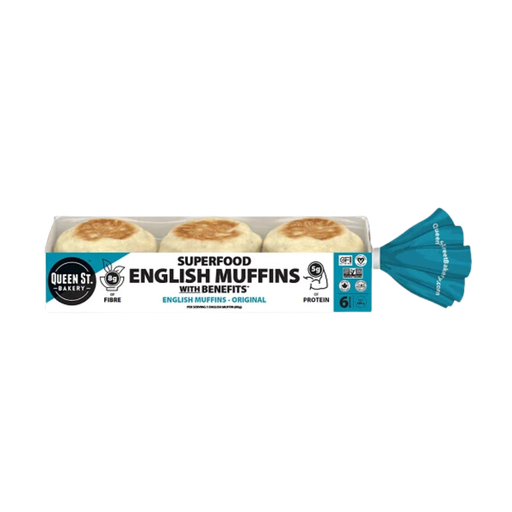 [467129] QUEEN STREET BAKERY  ENGLISH MUFFINS 480G
