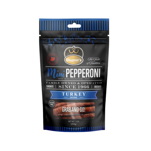 [467831] WAGENER'S  TURKEY GRAB AND GO PEPPERETTES BAG 150G