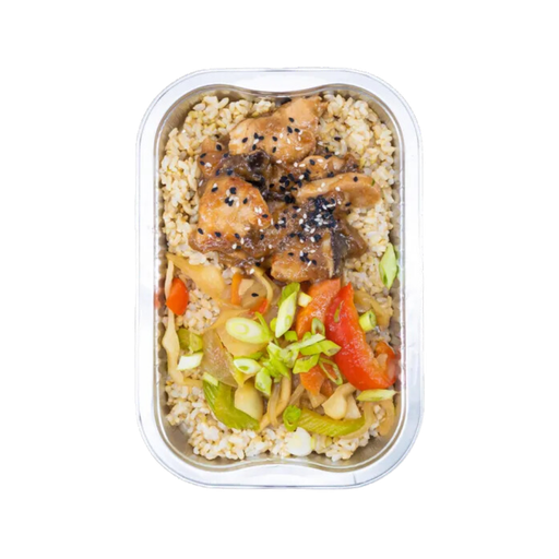 [468043] CHICKEN STIRFRY WITH BROWN RICE