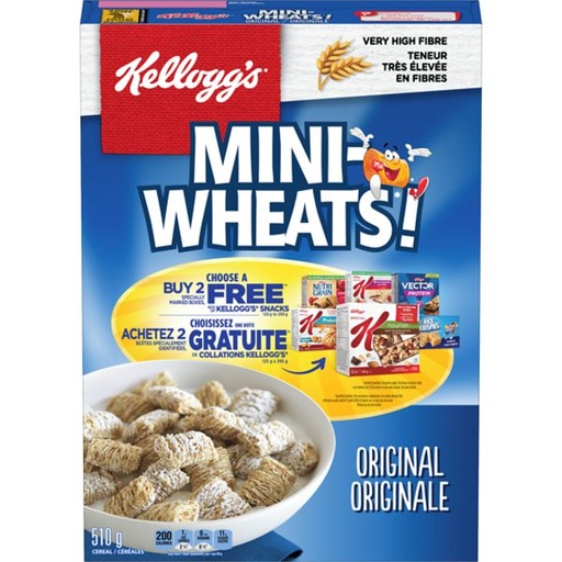 [468544] Kellogg's Mini Wheats 510G