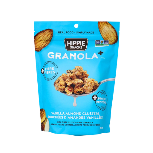 [468946] HIPPIE VANILLA ALMOND GRANOLA CLUSTERS 227G