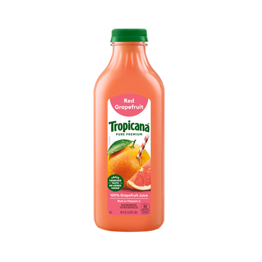[469373] Tropicana 100% Ruby Red Grapefruit Juice 1.36L