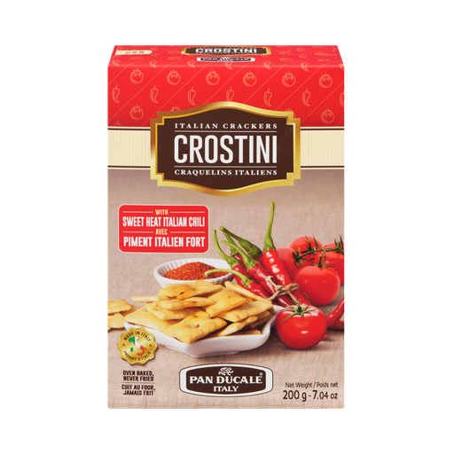 [471481] Panducale Sweet Heat Italian Chili Crostini 200G