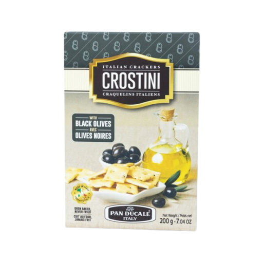 [471482] PANDUCALE BLACK OLIVE CROSTINI 200G