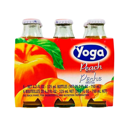 [471491] YOGA PEACH 6 PACK NECTAR 750ML