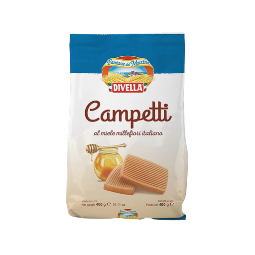 [472428] DIVELLA CAMPETTI HONEY COOKIES 400G