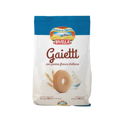 [472430] DIVELLA GAIETTI FRESH CREAM COOKIES 400G