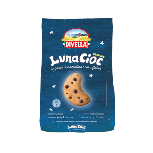 [472431] DIVELLA LUNA CIOC CRUNCHY BISCUITS 350G