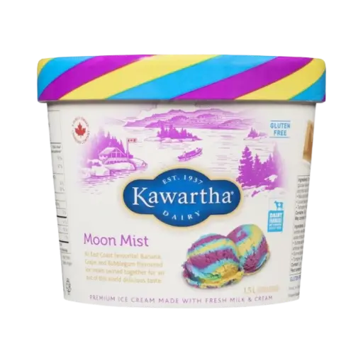 [472434] Kawartha Dairy Moon Mist Ice Cream 1.5Lt