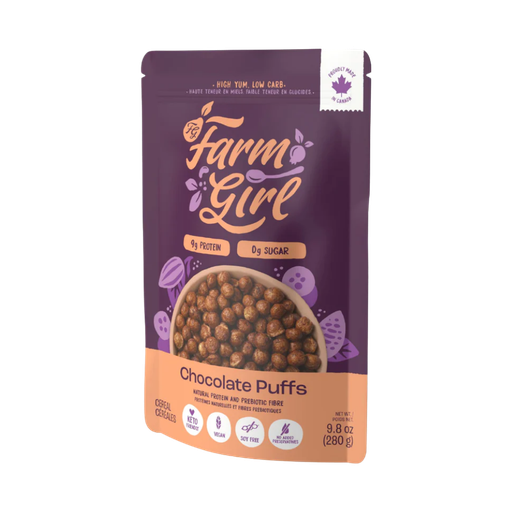 [472521] Farm Girl Chocolate Puffs Cereal 280G