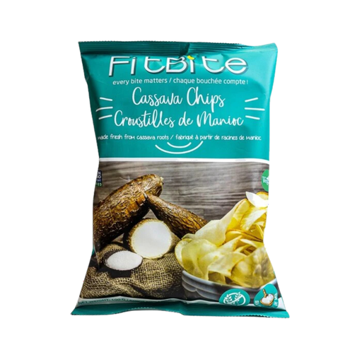 [472927] FITBITE SEA SALT CASSAVA CHIPS 100G