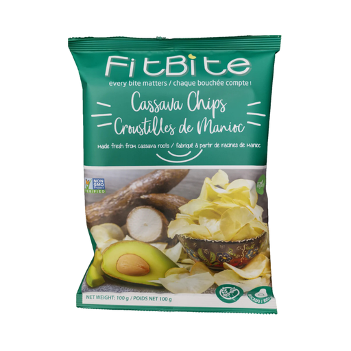 [472929] FITBITE AVOCADO CASSAVA CHIPS 100G