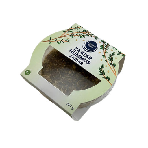 [472940] LENA'S DIPS ZAATAR HUMMUS 227G