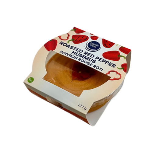 [472943] Lena's Dips Roasted Red Pepper Hummus 227g