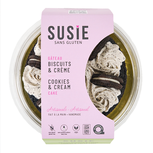 [473423] SUSIE GLUTEN FREE COOKIES & CREAM GLUTEN FREE CAKE 728G