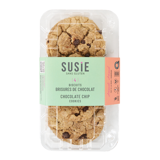 [473427] SUSIE GLUTEN FREE CHOCOLATE CHIP GLUTEN FREE COOKIES 176G