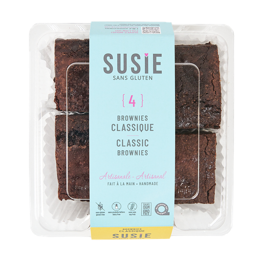 [473429] SUSIE GLUTEN FREE CLASSIC BROWNIES 284G