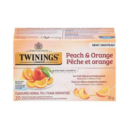 [473923] Twinings Peach & Orange Tea 50G