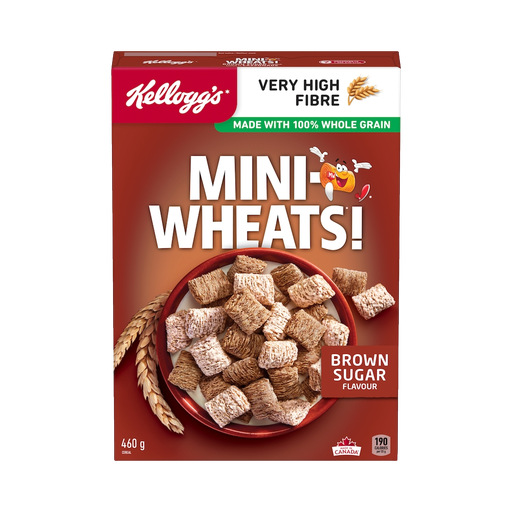 [474033] Kellogg's Mini Wheats Brown Sugar Cereal 460G