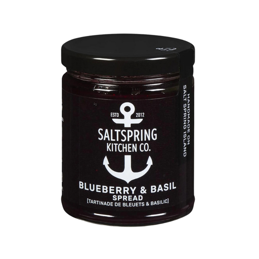 [474039] SALT SPRING KITCHEN CO. BLUEBERRY & BASIL SPREAD 270ML