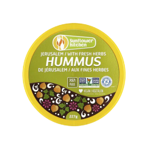 [474044] SUNFLOWER KITCHEN JERUSALEM HUMMUS 227G