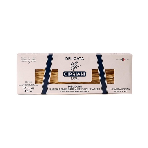 [476140] Cipriani White Tagliolini 250G