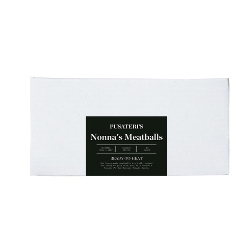 [476141] Pusateri's Nonna's Chicken, Veal, Beef Meatballs 680g