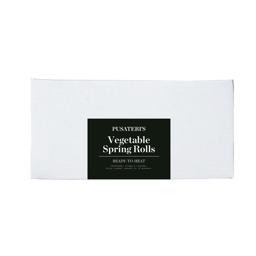 [476144] PUSATERI'S VEGETABLE SPRING ROLLS