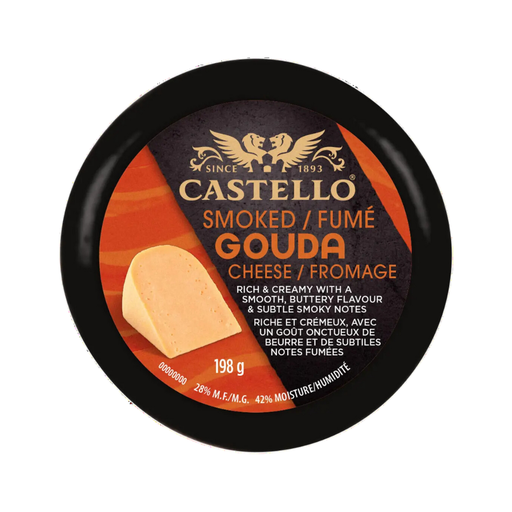 [478344] CASTELLO  SMOKED GOUDA 198G - 65485802129
