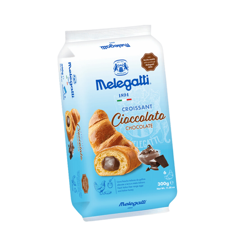 [479994] MELEGATTI CHOCOLATE CROISSANTS 300G