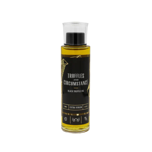 [479997] TRUFFLES & CIRCUMSTANCE BLACK TRUFFLE EXTRA VIRGIN OLIVE OIL 120ML