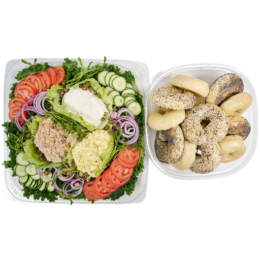 [484491] PUSATERI'S   DELI BAGEL BOARD PLATTER  1EA