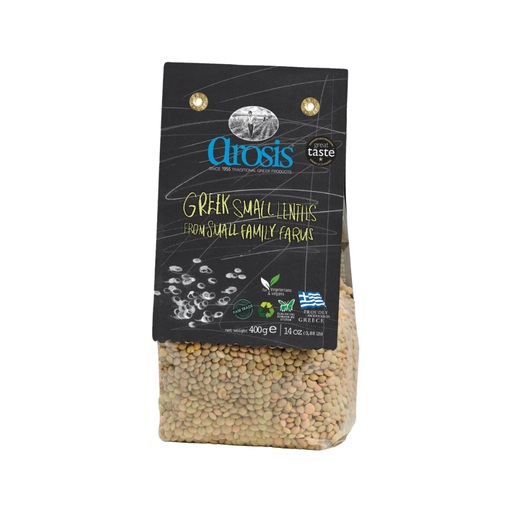 [484601] AROSIS ORGANIC SMALL LENTILS 400G