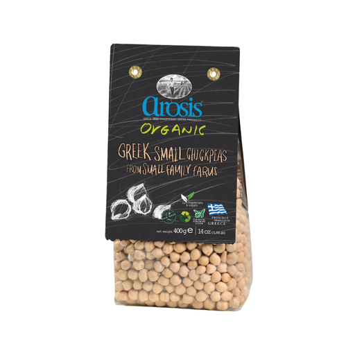 [484606] AROSIS ORGANIC SMALL CHICKPEAS 400G