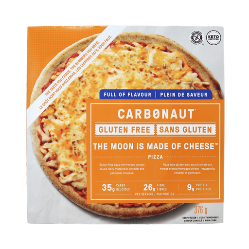 [484607] Carbonaut Gluten Free Cheese Pizza 376G