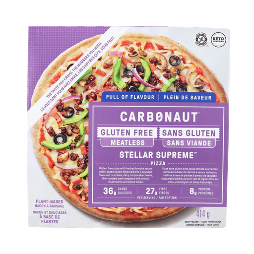 [484610] Carbonaut Gluten Free Supreme Pizza 414G