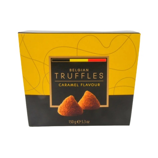 [484643] BELGIAN TRUFFLES CARAMEL TRUFFLES 150G