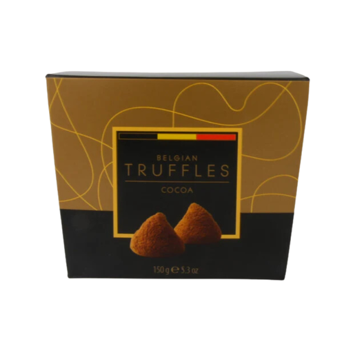 [484644] BELGIAN TRUFFLES COCOA TRUFFLES 150G
