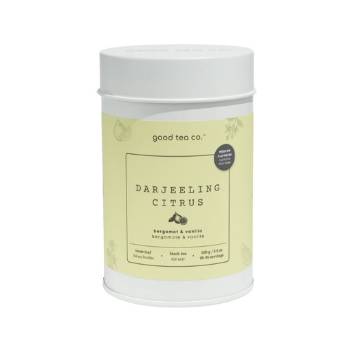 [485214] GOOD TEA CO. DARJEELING CITRUS LOOSE LEAF TEA TIN 100G