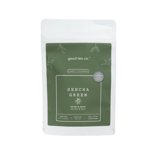 [485219] Good Tea Co. Decaf Sencha Green Loose Leaf Tea Bag 25G
